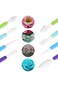 KASTWAVE 9 Pcs Icing Fondant Tools Set for Cake Decorating, Modelling Fondant Kit with 18 Different
