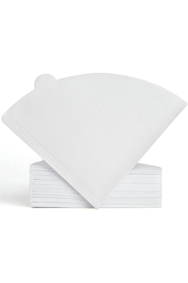 OZORI 200 Count Cone Coffee Filters, Natural Paper, 2-4 Cup, Unbleached, For Pour Over Coffee Dripp