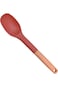 Cuisine art serving spoon, red - polypropylene handle - (al11246-mrn)
