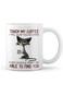 Humew Generic Grumpy Cat Mug Touch My Coffee Mug Ill Slap You So Hard Mug Cat Drink Coffee Mug