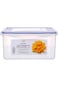 Parfait Rectangular Airtight Leak-Proof Food Container Clear And Blue 5.2 Liter YH272014PP6