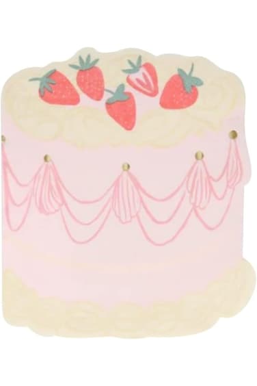 Meri Meri Pink Cake Napkins