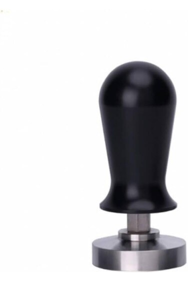 Professional Coffee Tamper, Stainless Steel Base, Black Handle (51 MM)