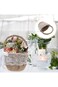 Small Wicker Basket with Handle - Flower Girl Baskets for Weddings Rattan Basket Wedding Gift Flowe