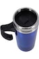 كوب سفر مزدوج الجدار من رويال فورد Rf9816، سعة 480 مل، مع مقبض وغطاء مدمج للأصدقاء
