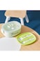 Polypropylene Lunch Box and Water Bottle Set For School Kids Green Colour With fork fork and Spoon