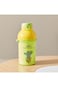 Polypropylene Lunch Box and Water Bottle Set For School Kids Green Colour With fork fork and Spoon