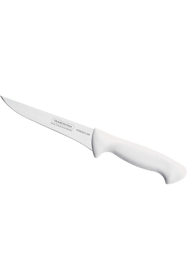 Tramontina Premium 5 Inches Boning Knife with Stainless Steel Blade and White Polypropylene Handle