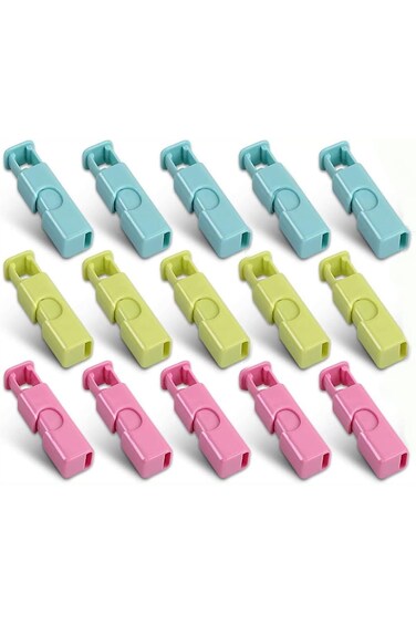 Squeeze Bread Bag Clips,Bag Cinches,Bread bag clinch,Food Bag Cinch Clips,Slip Grip Easy Squeeze &amp;