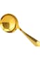 Cuisine Art BERGER Gold Ladle 30cm, Stainless Steel Kitchen Ladle With Gold Plating, Soup Ladle, Co