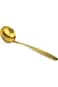 Cuisine Art BERGER Gold Ladle 30cm, Stainless Steel Kitchen Ladle With Gold Plating, Soup Ladle, Co