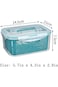 Tazweeq Refrigerator Organizer, Vegetable Fruit Storage Containers, Leak Proof Meal Prep Container,