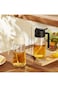 TrendPlain 16oz Oil Dispenser Bottle for Kitchen - 2 in 1 Dispenser andSprayer - 470ml Bottle for C
