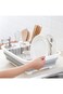 COMPACT EASY WASH EASY CLEAN PORTABLE FOLDABLE DISH DRAINER COLLAPSIBLE KITCHEN DISH DRAINING RACK