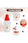 ALMEKAQUZ 4 Pcs Mini Sauce Bottle, 25ml Condiment Squeeze Bottles, Mini Ketchup Bottle With Sturdy