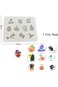 Kejuthrv Halloween Chocolate Molds, Ghost Pumpkin Cat Bat Silicone Chocolate Mould, Halloween Candy