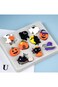 Kejuthrv Halloween Chocolate Molds, Ghost Pumpkin Cat Bat Silicone Chocolate Mould, Halloween Candy