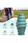 Collapsible Water Bottles, Lightweight portable water bottle, 17 Oz Leak Proof Reuseable Foldable S