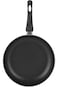 Royalford 20 CM Aluminum Fry Pan- RF11974  With Tempered Glass Lid, Strong Aluminum Body With Non-S