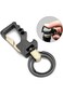 Oasisgalore 2 Pcs Wine Cork Opener Key Carabiner, Beer Bottle Opener Small Metal Keychain Metal Key