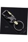 Oasisgalore 2 Pcs Wine Cork Opener Key Carabiner, Beer Bottle Opener Small Metal Keychain Metal Key
