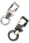 Oasisgalore 2 Pcs Wine Cork Opener Key Carabiner, Beer Bottle Opener Small Metal Keychain Metal Key