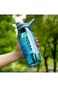 YLTTZH 1000ml Sports Water Bottle with Time Marker - Large BPA Free Water Bottle - Leak Proof Cycli