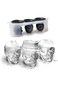 WinCheer Skull Ice Cube Mold, Silicone Creative 3D Skull Ice Cube Trays Food-Grade Flexible Giant I