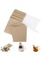 KASTWAVE Disposable Tea Filter Bags, Food Grade Natural Wood Pulp Filter Paper, Disposable Paper Te