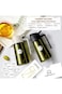 YARRAMATE 16oz/470ml Light-Blocking Dark Oil Sprayer for Cooking, 2-in-1 Olive Dispenser Bottle, Pr