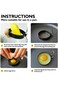Paporich 2Pcs Egg Ring for Frying Eggs, Foldable Round Egg Shaper Mold with Anti-scald Handle and O