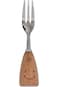 شوكة مائدة رويال فورد، من الفولاذ المقاوم للصدأ بمقبض خشبي، RF10665   شوكة عشاء كلاسيكية   مثالية لـ