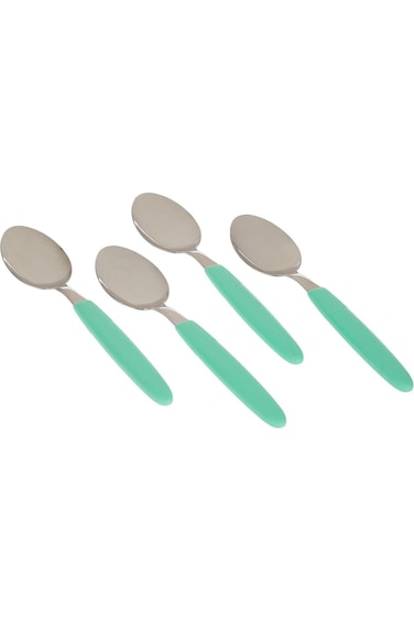 Tramontina Ipanema Stainless Steel Table Spoon with Green Polypropylene Handle