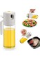 Oil Sprayer for Cooking, 2 in 1 Oil Dispenser and Oil Sprayer Premium Glass Olive Oil Dispenser Bot