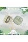 Bento Lunch Box Container Set for Kids, with 3 Compartments and Cutlery, Portable Personal Sealed P