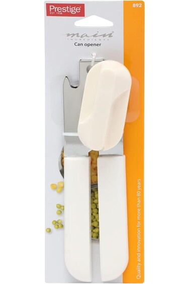 فتاحة علب برستيج، لون أبيض Pr892