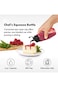 KASTWAVE 3 Pcs Premium Plastic Condiment Squeeze Bottles, Condiment Storage Bottles For Seasonings,
