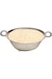 Al Sanidi Stainless Steel Rice Strainer, Rice Strainer, Vegetables and Fruits, Silver, 24 cm