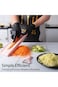SWIUKPHE Mandoline Slicer for Kitchen, Slicer Vegetable Cutter, 5 In 1 Veggie Slicer, Potato Slicer