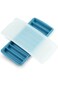 KepGrenn Ice Cube Tray Silicone Ice Bar Stick Mold for Bottle and Can with Lid (2, Blue)