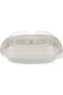 Hotpack 9" Deep Bio Degradable Container with Lid 3 Compartment 5 Pieces
