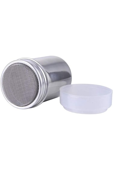 Azonee Stainless Steel Fine-Mesh Flour Sifter/Icing Sugar Shaker Hand Held Flour Sieve Powder Large