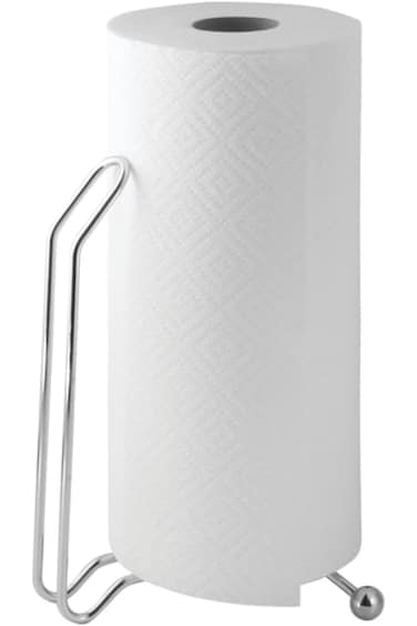 حامل مناشف ورقية من آي ديزاين، أريا، لأسطح المطبخ - كروم