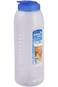 Locknlock Hap731 Aqua Water Bottle, Clear/Blue, 1.5 Liters