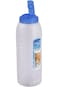 Locknlock Hap731 Aqua Water Bottle, Clear/Blue, 1.5 Liters