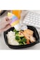 SYOSI 4 Pieces Silicone Squeeze Bottles for Sauces, Ice Cream Balloon Shaped Leakproof Salad Dressi