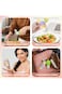 SYOSI 4 Pieces Silicone Squeeze Bottles for Sauces, Ice Cream Balloon Shaped Leakproof Salad Dressi