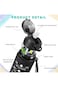 Water Bottle 1L / 32oz with Motivational Time Marker Straw Strainer Tritan Plastic BPA Free Sport W