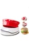 X spring Adjustable Hamburger Press Patty Maker, Crab Cake Burger Sandwich Press Patty Maker Mold,