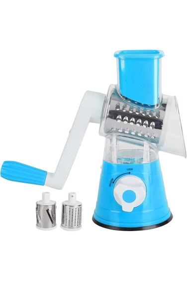 Rotary Cheese Grater, Handheld Slicers, Hand Crank Vegetable Slicer Shredder Grinder, Vegetable Sli